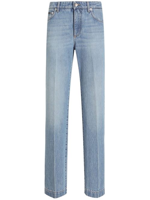 Jeans with pleats DOLCE&GABBANA | FTC8CDG8MB2S9001